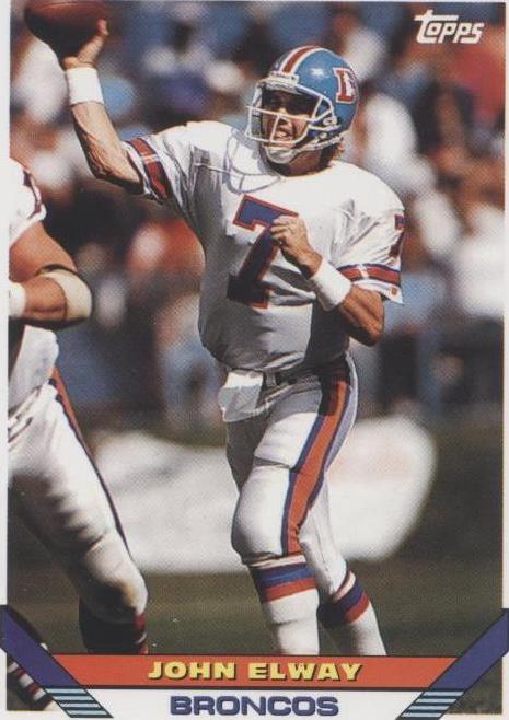 Topps John Elway #100 1993