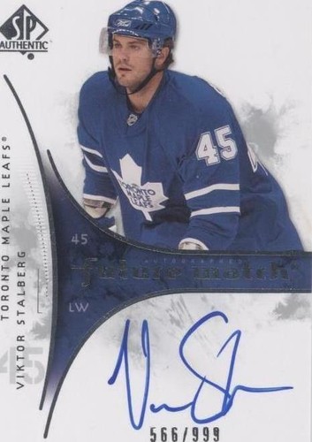 2009-10 SP Authentic - Viktor Stalberg #257