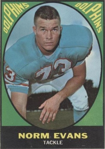 1967 Topps Norm Evans #85
