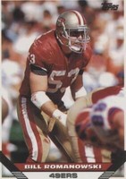 1993 Topps Bill Romanowski #77