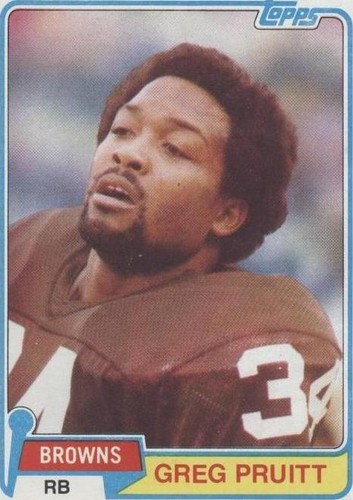 1981 Topps Greg Pruitt #415