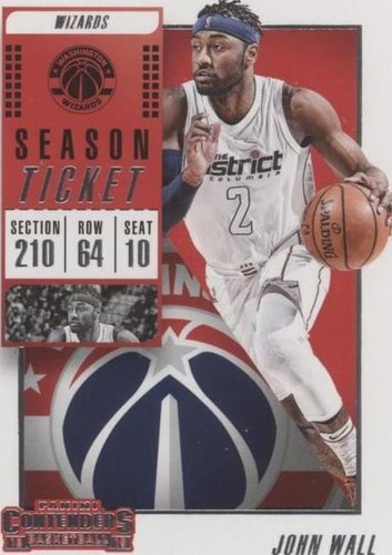2018-19 Panini Contenders - John Wall #69