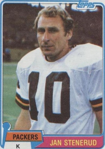 1981 Topps Jan Stenerud #387
