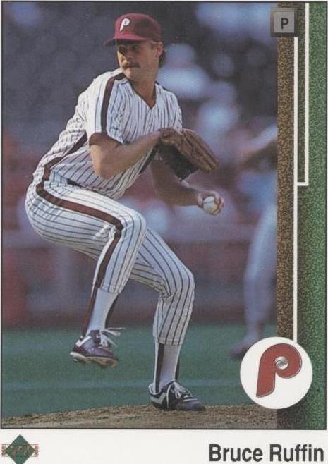 1989 Upper Deck - Bruce Ruffin #319