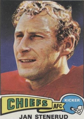 1975 Topps Jan Stenerud #488