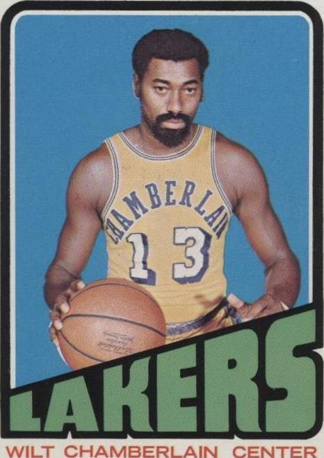 1972-73 Topps - Уилт Чемберлен #1