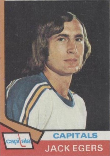 1974-75 Topps - Jack Egers #93