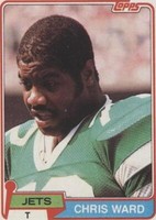 1981 Topps Chris Ward #261
