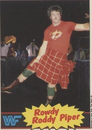 1985 O-Pee-Chee WWF - Roddy Piper #7
