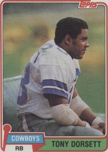 1981 Topps Tony Dorsett #500