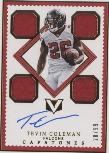 2017 Panini Vertex Tevin Coleman #CP-TC