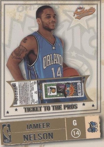 2004-05 Fleer Authentix - Jameer Nelson #119
