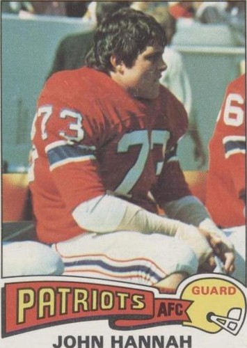 1975 Topps John Hannah #318