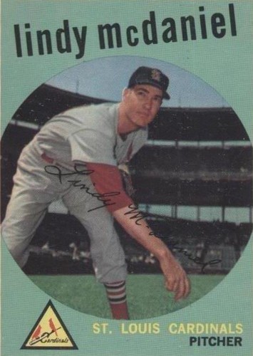 1959 Topps - Lindy McDaniel #479