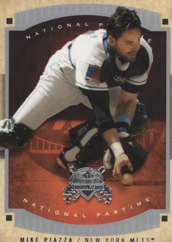 2005 Fleer National Pastime - Mike Piazza #48