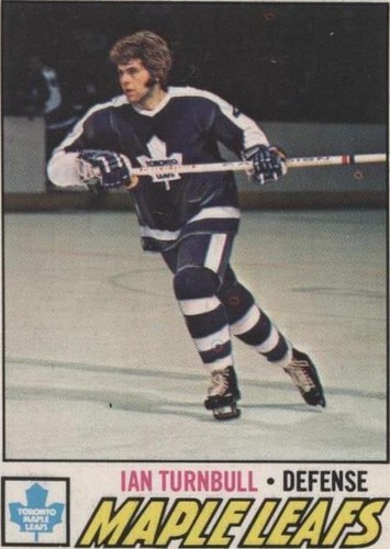 1977/78 O-PEE-CHEE NHL HOCKEY CARD #186 IAN TURNBULL EX SHARP!! 77