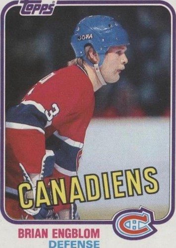 1981-82 Topps - Brian Engblom #10