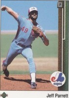 1989 Upper Deck - Jeff Parrett #398