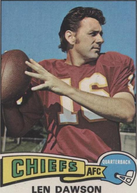 1975 Topps Len Dawson #120