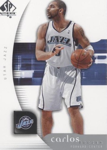 2005-06 SP Authentic - Carlos Boozer #86