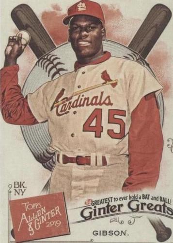 2019 Topps Allen & Ginter - Bob Gibson #GG-11