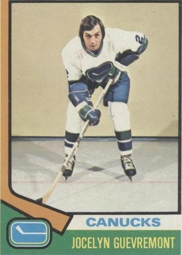 1974-75 Topps - Jocelyn Guevremont #122
