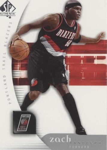 2005-06 SP Authentic - Zach Randolph #72