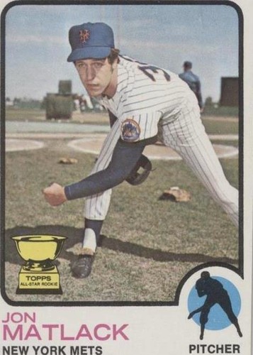 1973 Topps - Jon Matlack #55