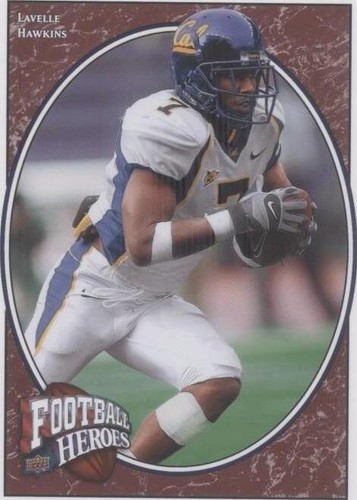 2008 Upper Deck Football Heroes Lavelle Hawkins #167