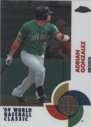 2009 Topps Chrome - Adrian Gonzalez #W19
