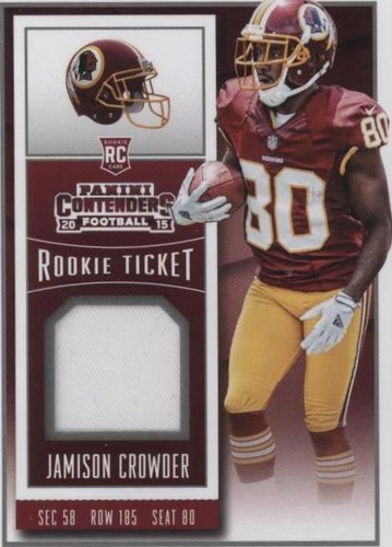 2015 Panini Contenders Jamison Crowder #RTS-JC