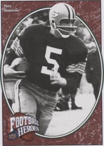 2008 Upper Deck Football Heroes Paul Hornung #224