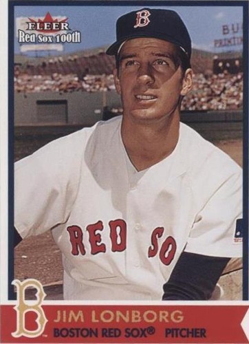 2001 Fleer Red Sox 100th - Jim Lonborg #39