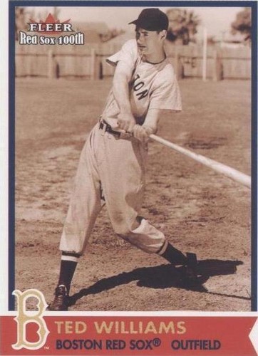 2001 Fleer Red Sox 100th - Ted Williams #9