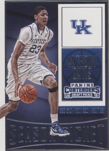 2015-16 Panini Contenders Draft Picks - Anthony Davis #9