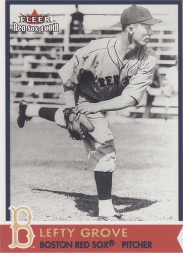 2001 Fleer Red Sox 100th - Lefty Grove #35