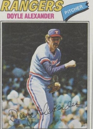1977 Topps - Doyle Alexander #254