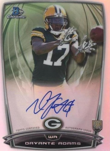 2014 Bowman Chrome Davante Adams #RCRA-DA