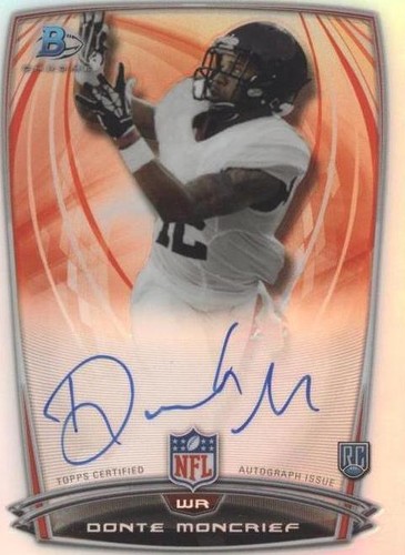 2014 Bowman Donte Moncrief #27