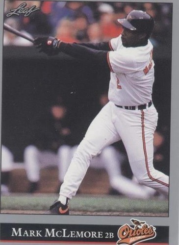 1992 Leaf - Mark McLemore #427