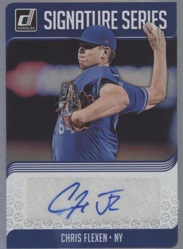 2018 Panini Donruss - Chris Flexen #SS-CF