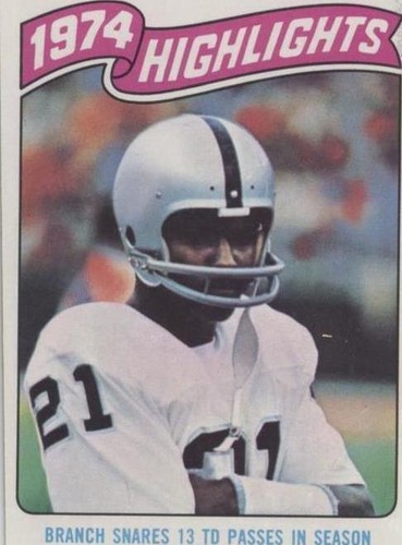 1975 Topps Cliff Branch #454