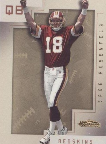 2001 Fleer Showcase Sage Rosenfels #144