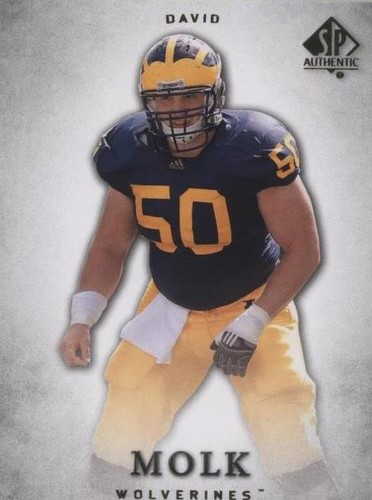 2012 SP Authentic David Molk #95