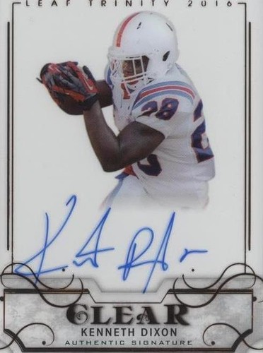 2016 Leaf Trinity Kenneth Dixon #CA-KD2