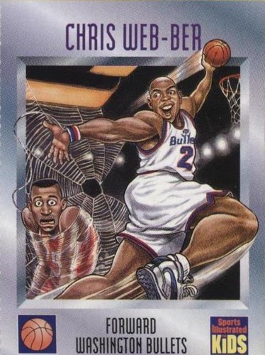 1995 Sports Illustrated for Kids Series 2 - Chris Webber #421