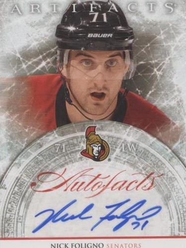 2012-13 Upper Deck Artifacts - Nick Foligno #A-NF