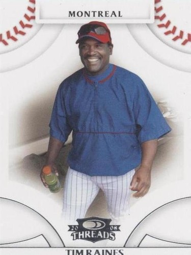 2008 Donruss Threads - Tim Raines #37