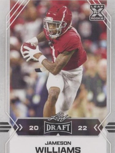 2022 Leaf Draft Jameson Williams #08