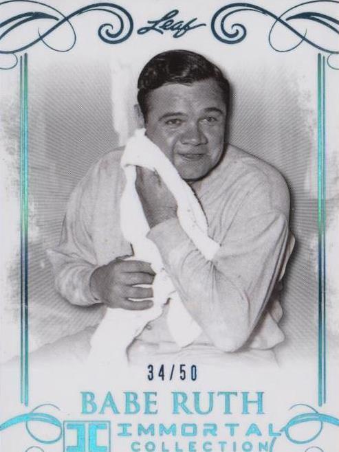 2017 Leaf Babe Ruth Immortal Collection - Babe Ruth #17